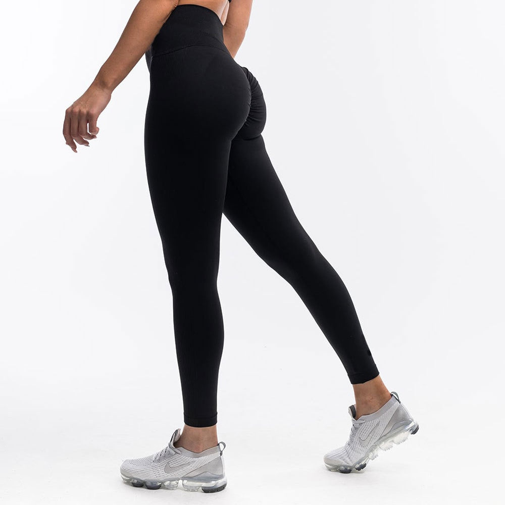 High Waist Seamless Yoga Pants Sports Leggings For Women's Workout Slim Gym