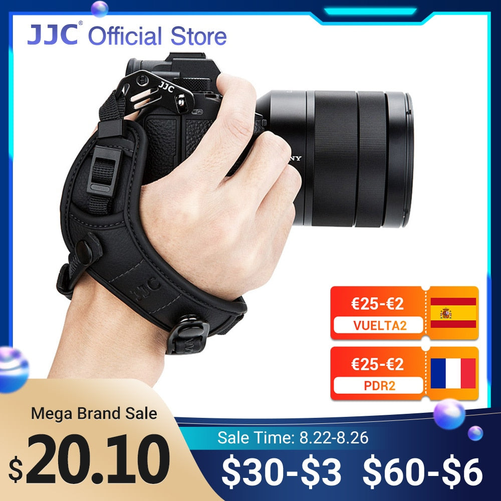 JJC High-end Camera Hand Strap Wrist Strap Quick Release Patent Design for Sony A7