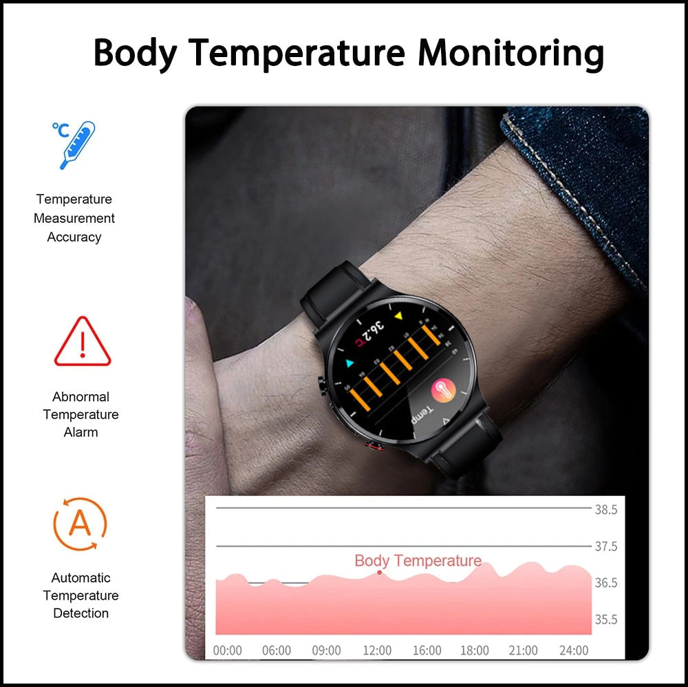 2022 Sports ECG+PPG Smart Watch Men Heart Rate  Smartwatch