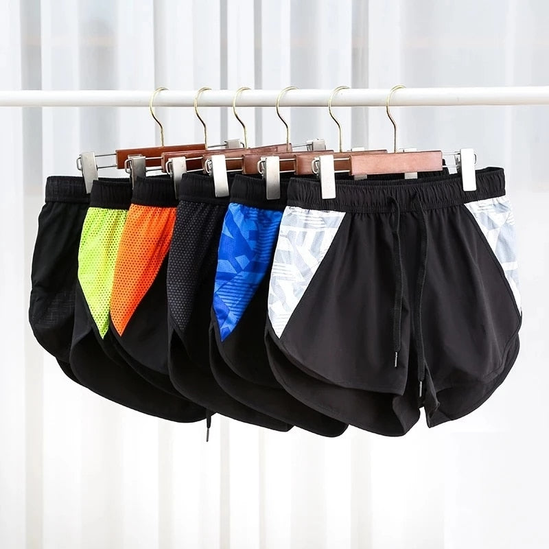 New Gym Running Shorts Men Summer Fitness Men Gym Shorts Sportwear Quick Dry