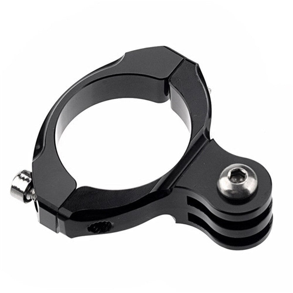 Aluminum Bicycle Handlebar Mount Clamp Holder Adapter Round Short For Gopro Hero 9/8/7/6/5