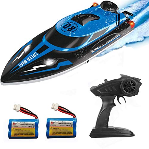 HJ808 RC Boat 2.4Ghz 25km/h High-Speed Remote Control Racing Ship Water Speed