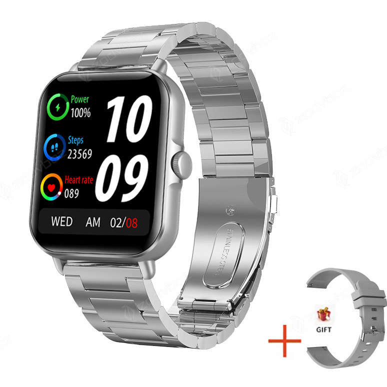 2022 New Bluetooth Answer Call Smart Watch Men Full Touch Dial Call Fitness Tracker IP67 Waterproof men women