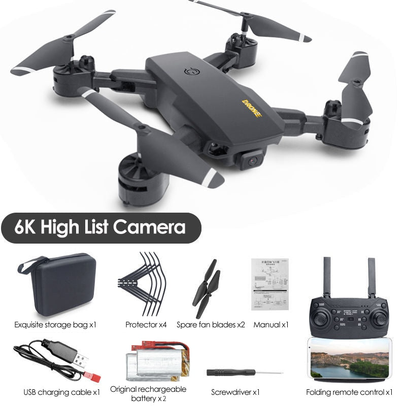 Drone 8K Profesional Drones With Camera Hd 4K Mini 6K Dron Quadcopt Obstacle