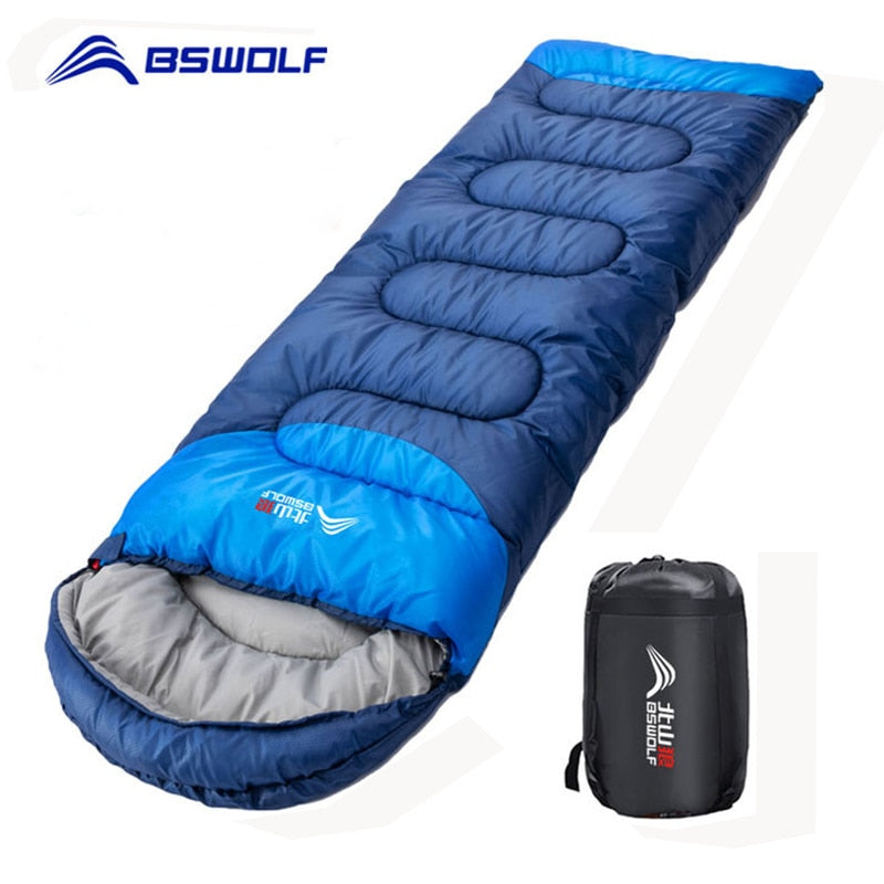 BSWOLF Camping Sleeping Bag Ultralight Waterproof  Envelope Backpacking Sleeping Bags