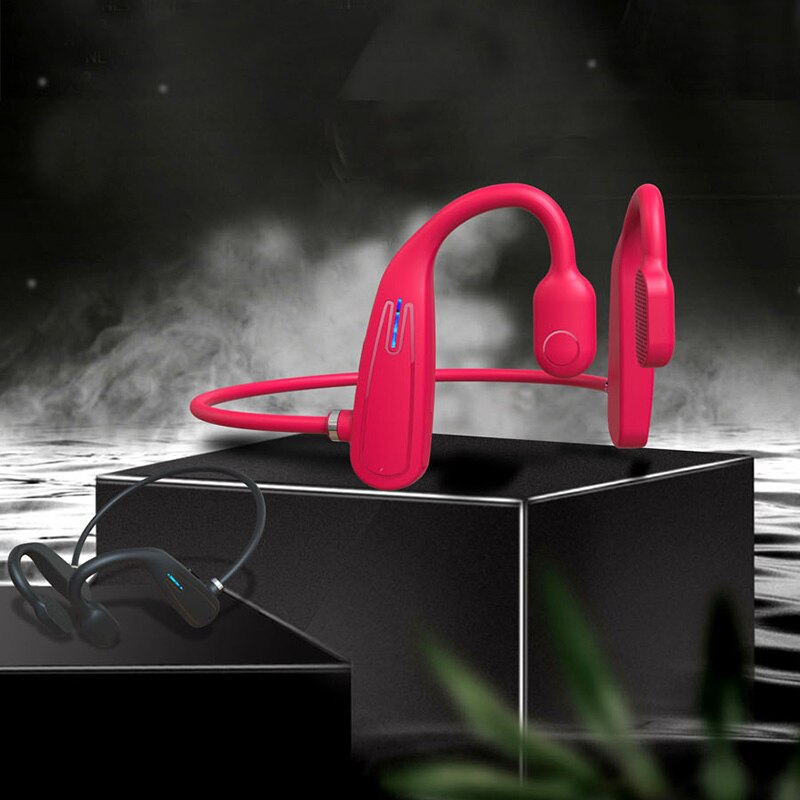 Bone Conduction Earphones Wireless Bluetooth Headphones Surround Sound Stereo Earbuds Sports Waterproof Headsets