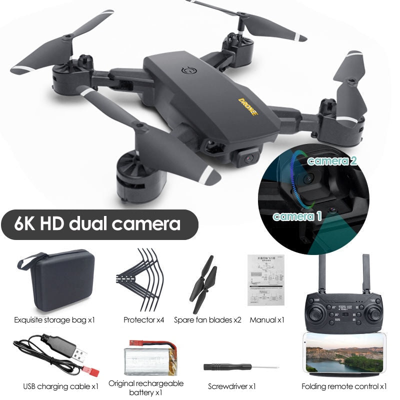 Drone 8K Profesional Drones With Camera Hd 4K Mini 6K Dron Quadcopt Obstacle