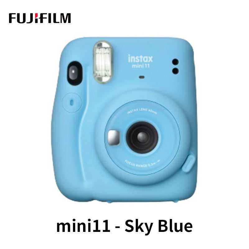 Fuji Genuine Instax Mini11 Instant Camera Origin Fujifilm Pink/Blue/Gray/White/Purple