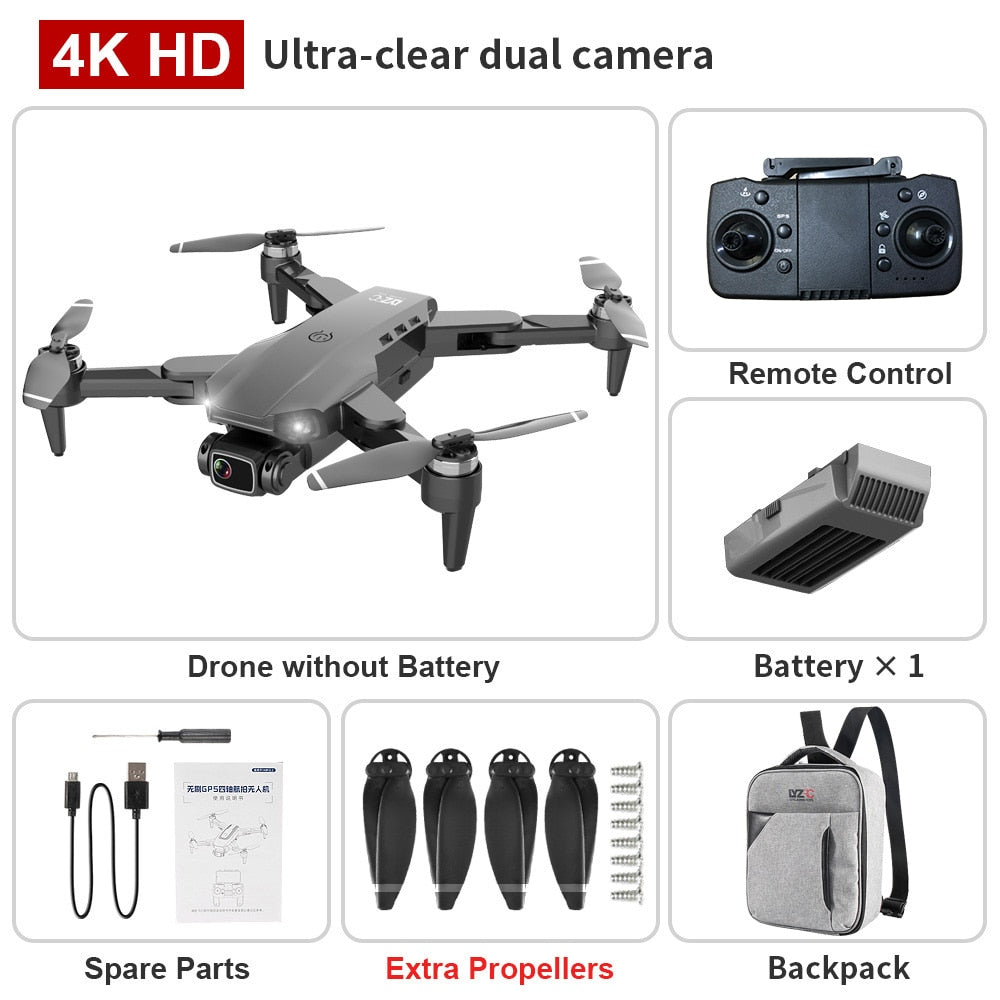 Drone L900 Pro SE MAX 4K Professional HD Camera 5G GPS Visual Obstacle Avoidance