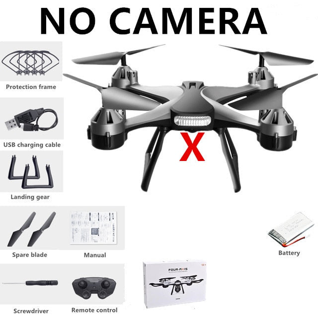 New JC801 UAV HD Professional Dual Camera Remote Control Helicopter 4K Dual Camera Drone Aerial