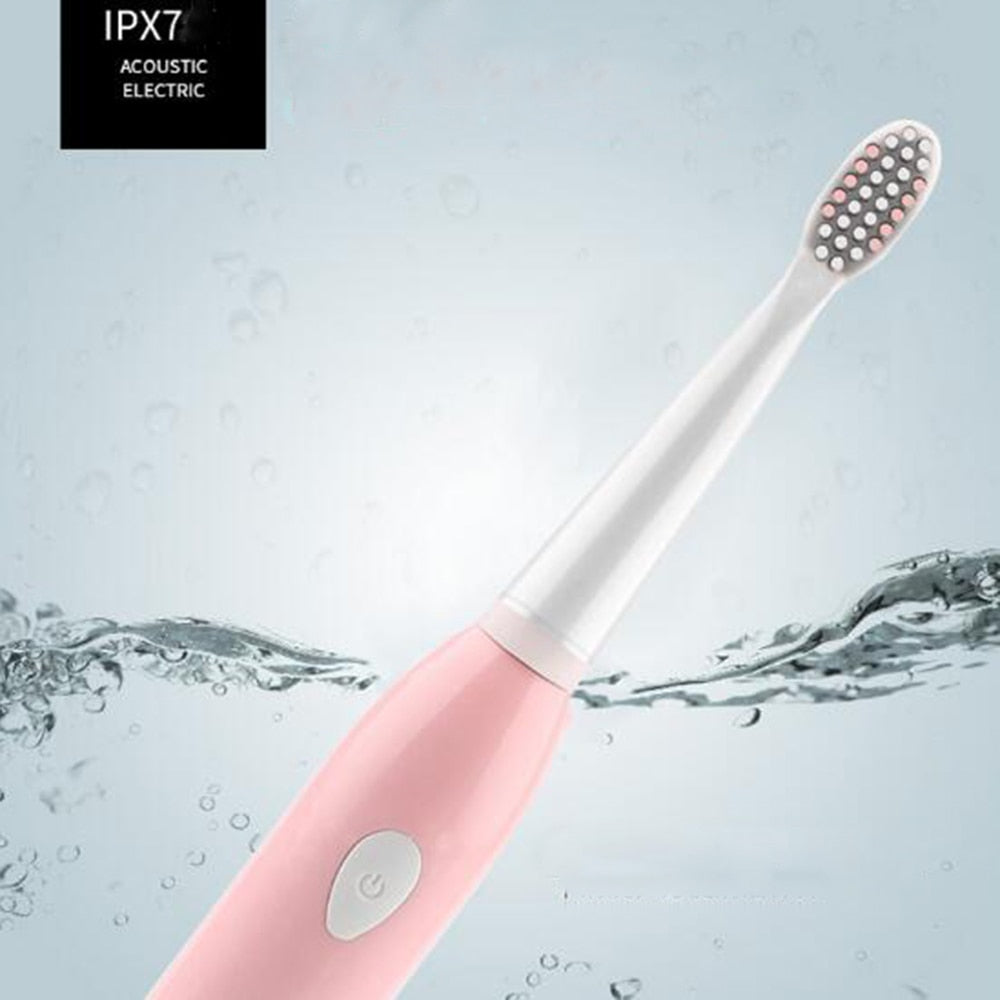 Electric Toothbrush Powerful Ultrasonic Sonic USB Charge Rechargeable Tooth Washable