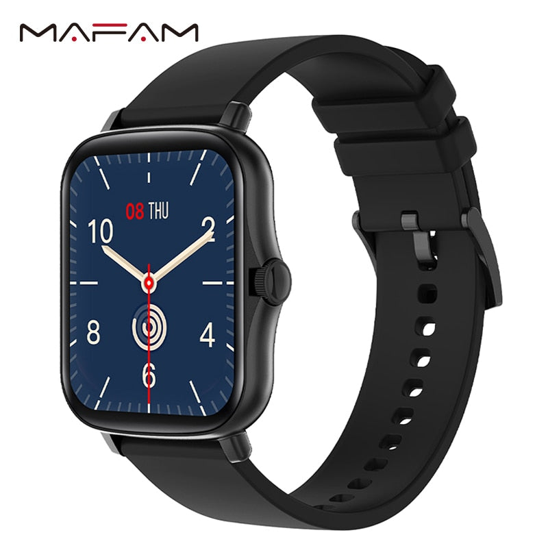 MAFAM  P8 Plus 1.69 inches Smart Watch Men Women Full Touch Fitness Tracker