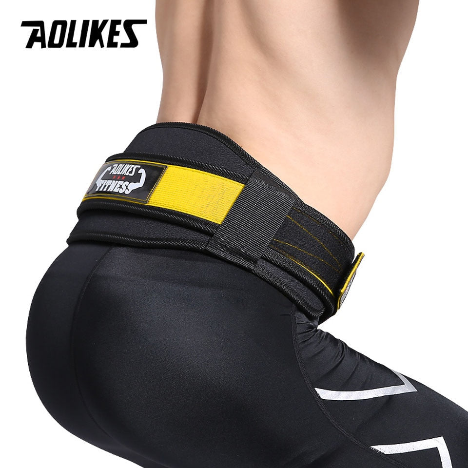 Weightlifting Squat Training Lumbar Support Band Sport Powerlifting Belt Fitness Gym