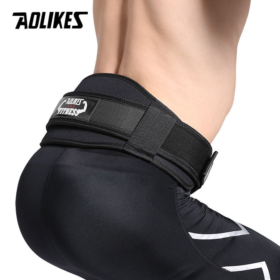 Weightlifting Squat Training Lumbar Support Band Sport Powerlifting Belt Fitness Gym